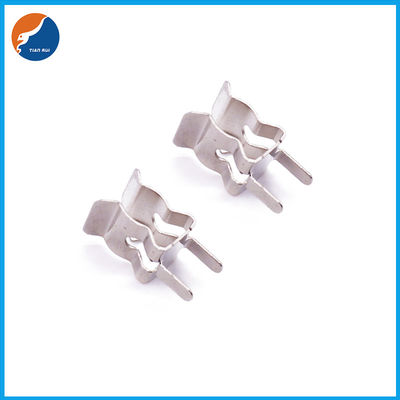 Phosphor Bronze 0.4mm PCB Fuse Clips 10A for 5mm قطر فیوز